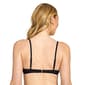 Juniors Cyn & Luca Solid Pearl Twist Front Push Up Swim Top - image 3