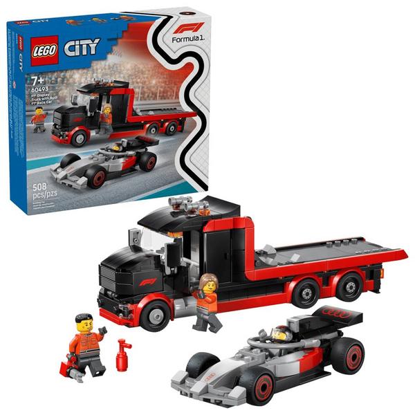 LEGO(R) City F1(R) Display Truck with Audi F1(R) Race Car Building Kit