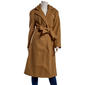 Juniors Love Tree Belted Faux Wool Trench Coat - image 1