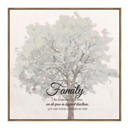 Artisan Home Family Tree Landscape Canvas Wall Decor