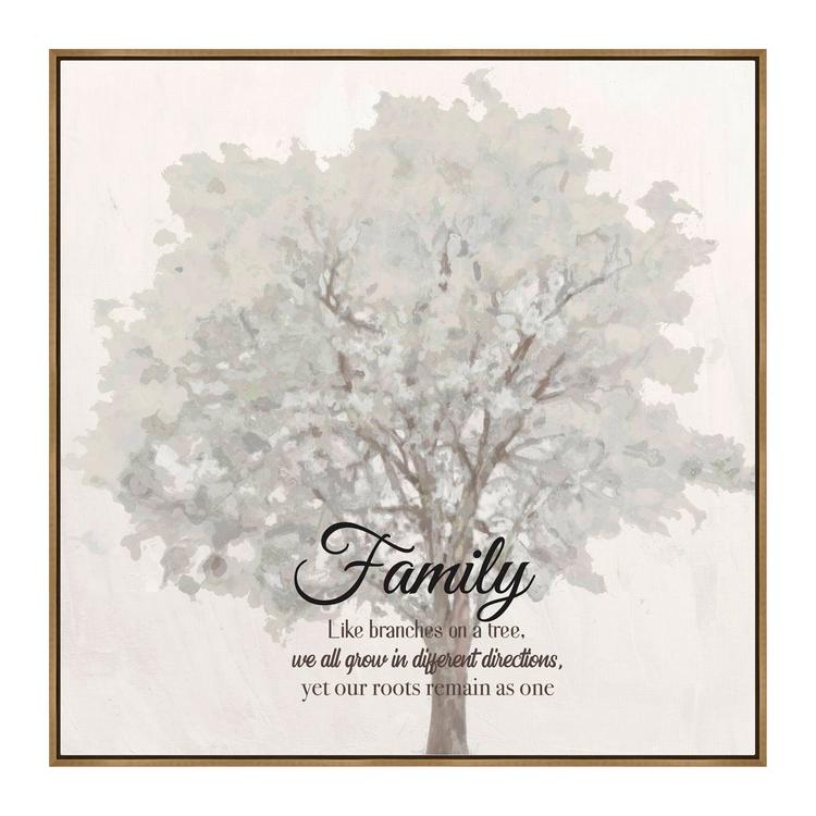 Artisan Home Family Tree Landscape Canvas Wall Decor