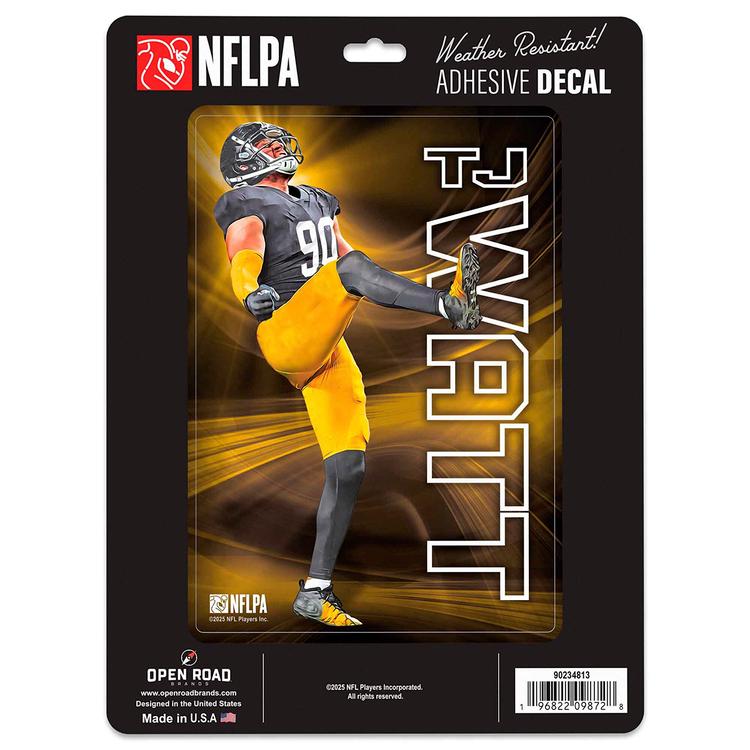 Open Road Steelers #90 TJ Watt Decal