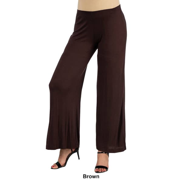 Womens 24/7 Comfort Apparel Palazzo Maternity Pants