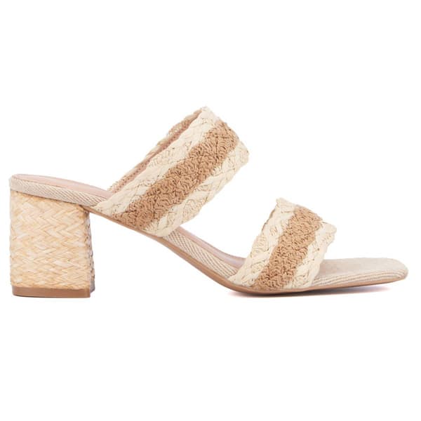 Womens New York & Company Fala Slide Sandals