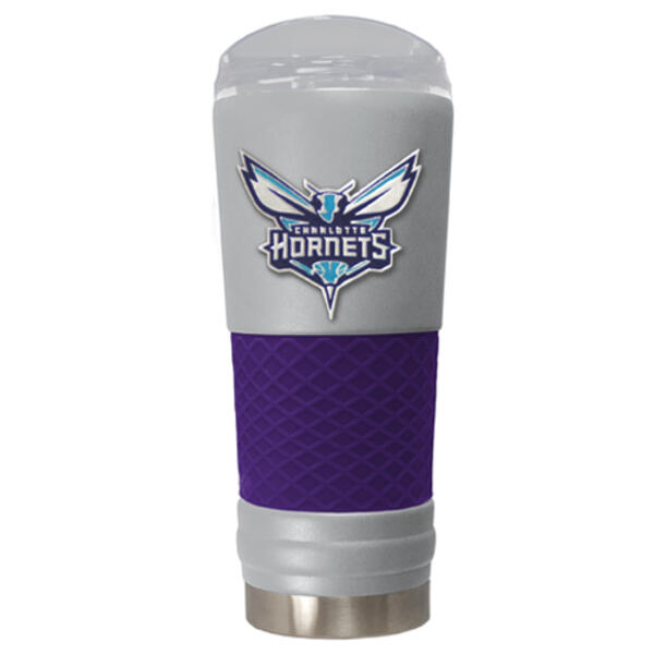 NBA Charlotte Hornets DRAFT Powdered Coated Steel Tumbler - image 