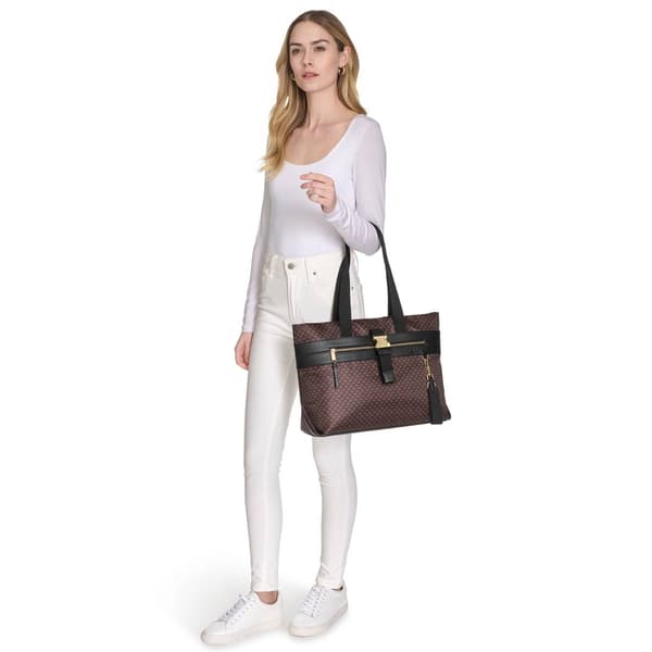Calvin Klein Elora Tote - Brown/Khaki