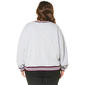 Juniors Plus Peanuts™ Chenille Patch Helmet Sweatshirt - image 3