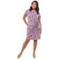 Petite Robbie Bee Cap Sleeve Abstract Dot Wrap Dress - image 2