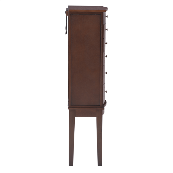 Linon Home Decor Maddie Espresso Jewelry Armoire