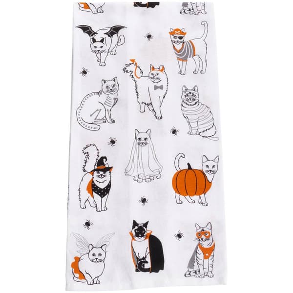 Halloween Cats Kitchen Towel - image 
