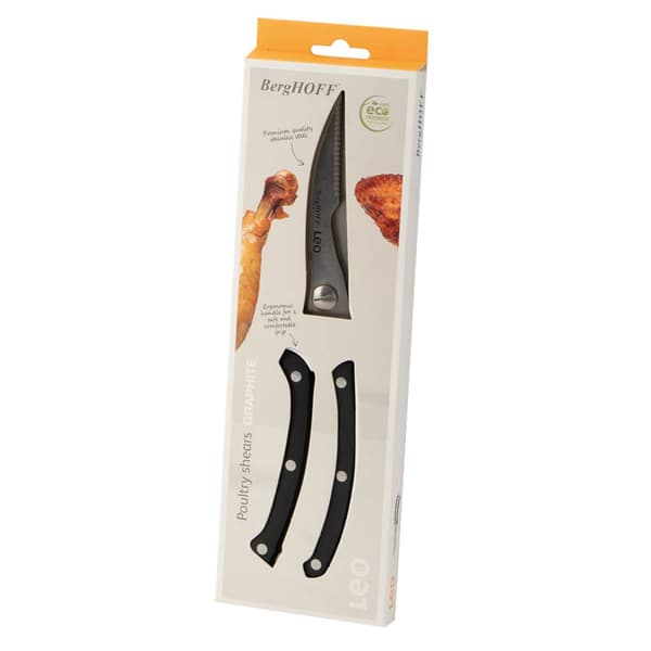 BergHOFF Graphite Stainless Steel 9.75in. Poultry Shears
