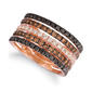 Le Vian(R) Strawberry Gold(R) & Alternating Diamond Layered Ring - image 1