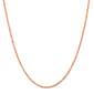 Gold Classics&#8482; 2mm. 14k Rose Gold Diamond Cut Rope Anklet - image 2