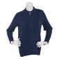 Petite Hasting & Smith Zip Front Sweater w/ Two Pockets - image 1