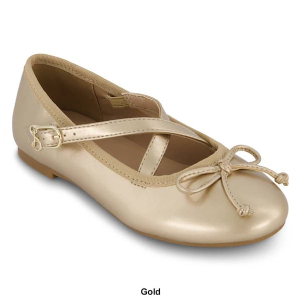 Big Girls Sam & Libby Candice Crossover Ballet Flats