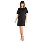 Womens 24/7 Comfort Apparel Loose Fitting Shirt Dress - image 1