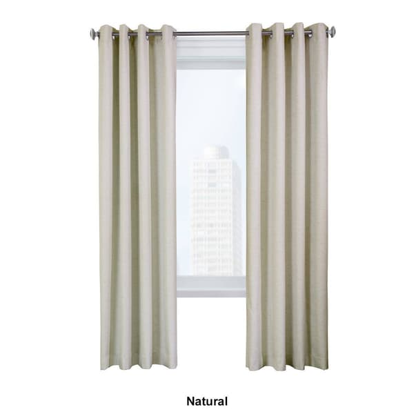 Thermaplus™ Ventura Grommet Curtain Panel Pair - 78 Width