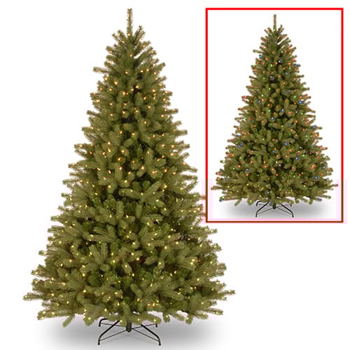 National Tree 7.5ft. Pre-Lit LED Lakewood Spruce Tree - image 