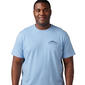 Mens Big & Tall IZOD(R) Short Sleeve Wahoo Weekend Tee-Placid Blue - image 1