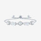 Gemstone Classics&#40;tm&#41; Sterling Silver Simulated Opal Bracelet - image 1