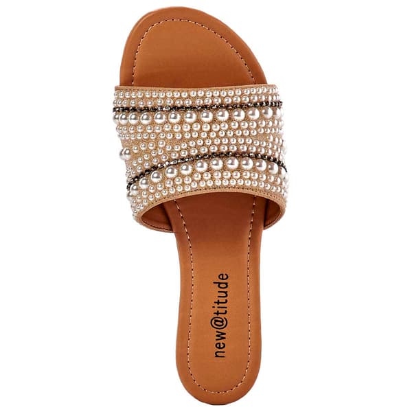Womens New @titude Pearl Slide Sandals