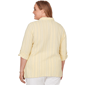 Plus Size Alfred Dunner Out Of The Blue Embroidered Daisy Blouse - image 2