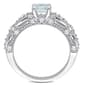 Gemstone Classics&#8482; 10kt. White Gold 1ct. Aquamarine Ring - image 2