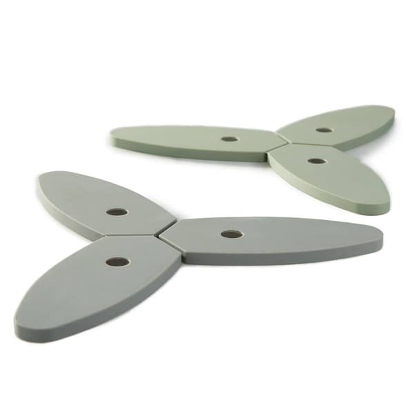 BergHOFF Leo 2pc. 9.5in. Foldable Magnetic Trivet Set - image 