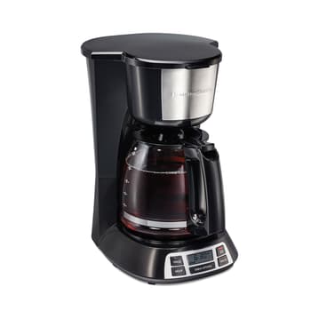 Hamilton Beach® Black 12 Cup Programmable Drip Coffee Maker - Boscov's