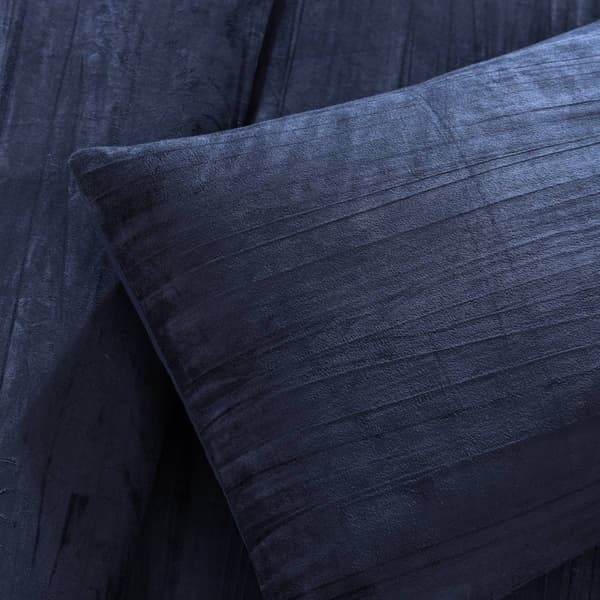 Tahari Home Zadie Soft Crinkle Velvet 3pc. Comforter Set