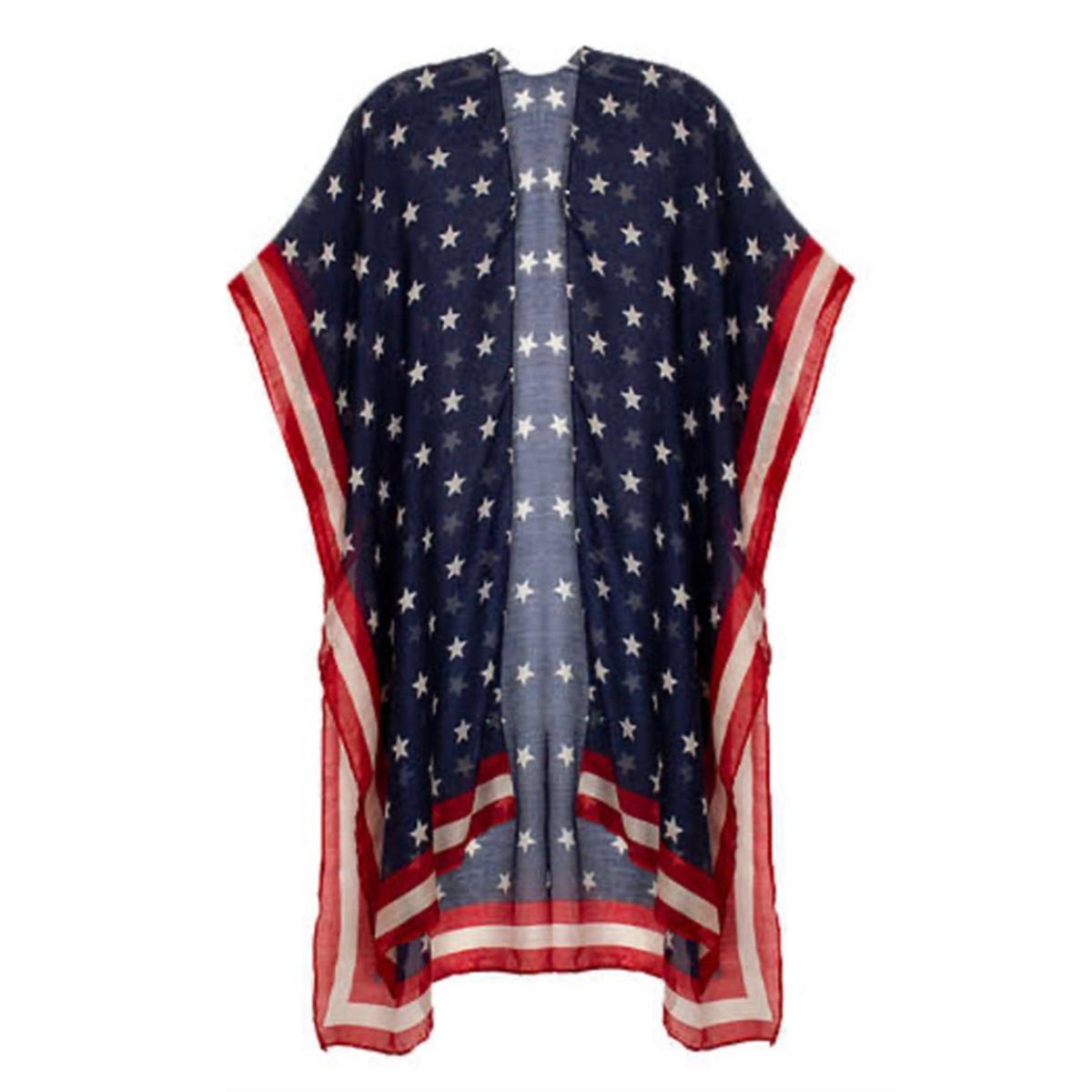 Womens Altare Stars and Stripes Kimono