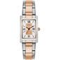 Womens Caravelle by Bulova Two-Tone Rectangular Watch - 45L187 - image 1