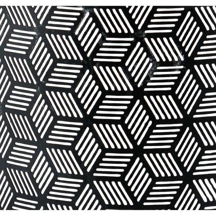 9th & Pike® Small Metallic Geometric Waste Bin