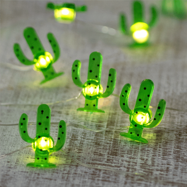 Northlight LED Cactus Fairy Lights, 10ct