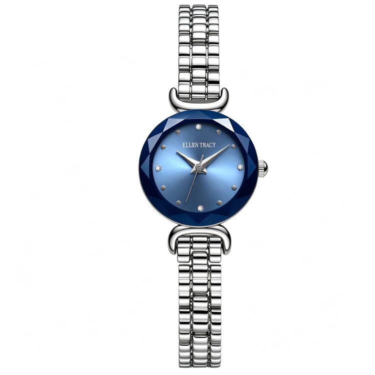 Womens Ellen Tracy 22mm Silver-Tone Bracelet Watch - ET5480SL
