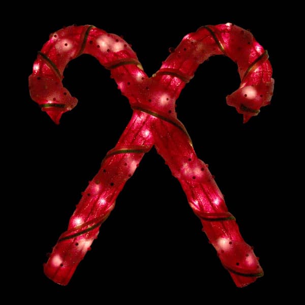 Northlight Seasonal Double Candy Cane Outdoor Christmas Décor