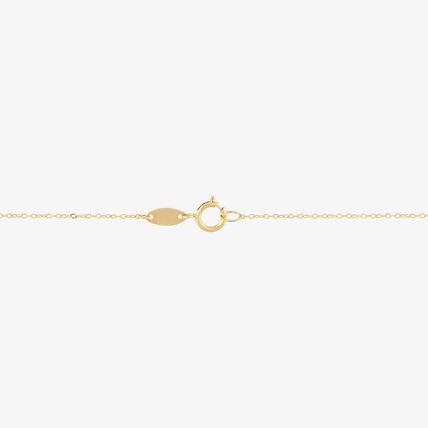 Gold Classics&#8482; Double Layer Heart & Bar Necklace