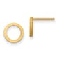 Gold Classics&#40;tm&#41; 14kt. Gold Open Circle Earrings - image 1