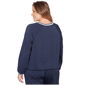 Plus Size Ruby Rd. Jetsetter Bubble Hem Sweatshirt - image 2