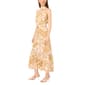 Womens MSK Sleeveless Floral Challis Halter Neck Midi Dress - image 3