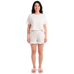 Womens HUE Flamingo Printed Oversize Pajama Set