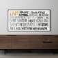 Artisan Home "I Am" Graffiti Canvas Wall Décor - image 2