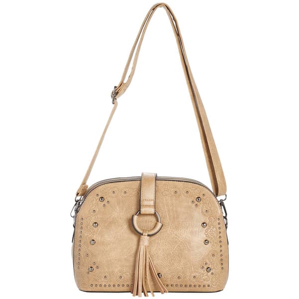 Sam & Hadley Western Perforated Crossbody