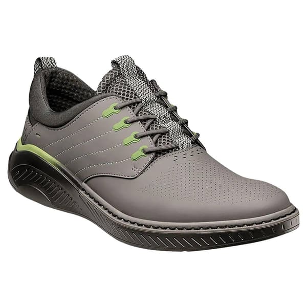 Mens Stacy Adams Barna Plain Toe Lace Up Fashion Sneakers
