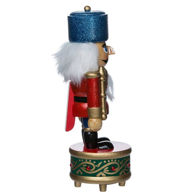 Kurt Adler 8.5in. Wooden Musical Soldier Nutcracker
