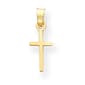 Gold Classics(tm) Yellow Gold Polished Cross - image 1