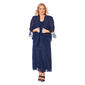 Plus Size R&M Richards Beaded Georgette Jacket Dress - image 1