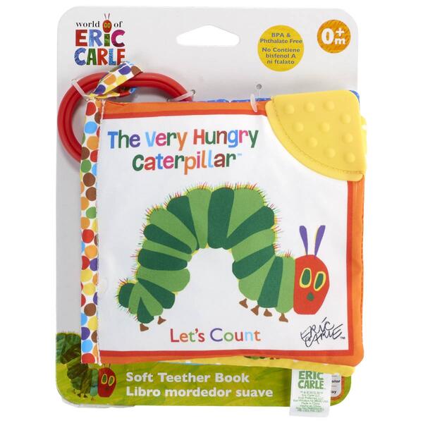 Eric Carle Caterpillar Let''s Count Soft Sensory Book - image 