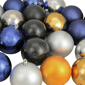 Northlight 32ct. Shatterproof 2-Finish Christmas Ball Ornaments - image 3