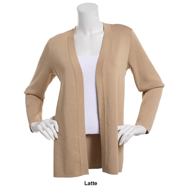Womens Anne Klein Long Sleeve Open Front Cardigans